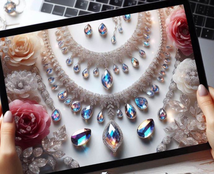 beautiful crystal necklaces